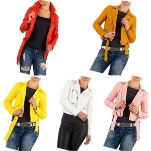 Details zu AKTUELL Damen Jacke Lederjacke Imitat Bikerjacke 95S4 Übergangsjacke S XL Details zu AKTUELL Damen Jacke Lederjacke Imitat Bikerjacke 95S4 Übergangsjacke S XL