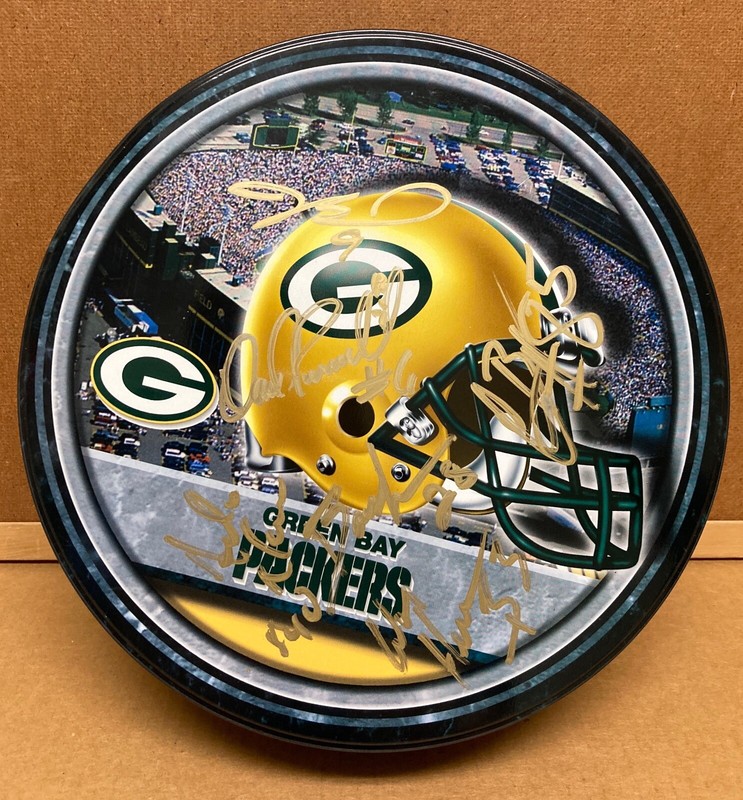 Green Bay Packers Signed Autograph In Person William Henderson Corey Bradford +