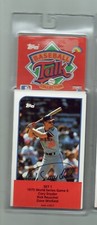 TALKING TOPPS LJN Baseball Card Set 01 Cory Snyder 1975 World Series (NEW)