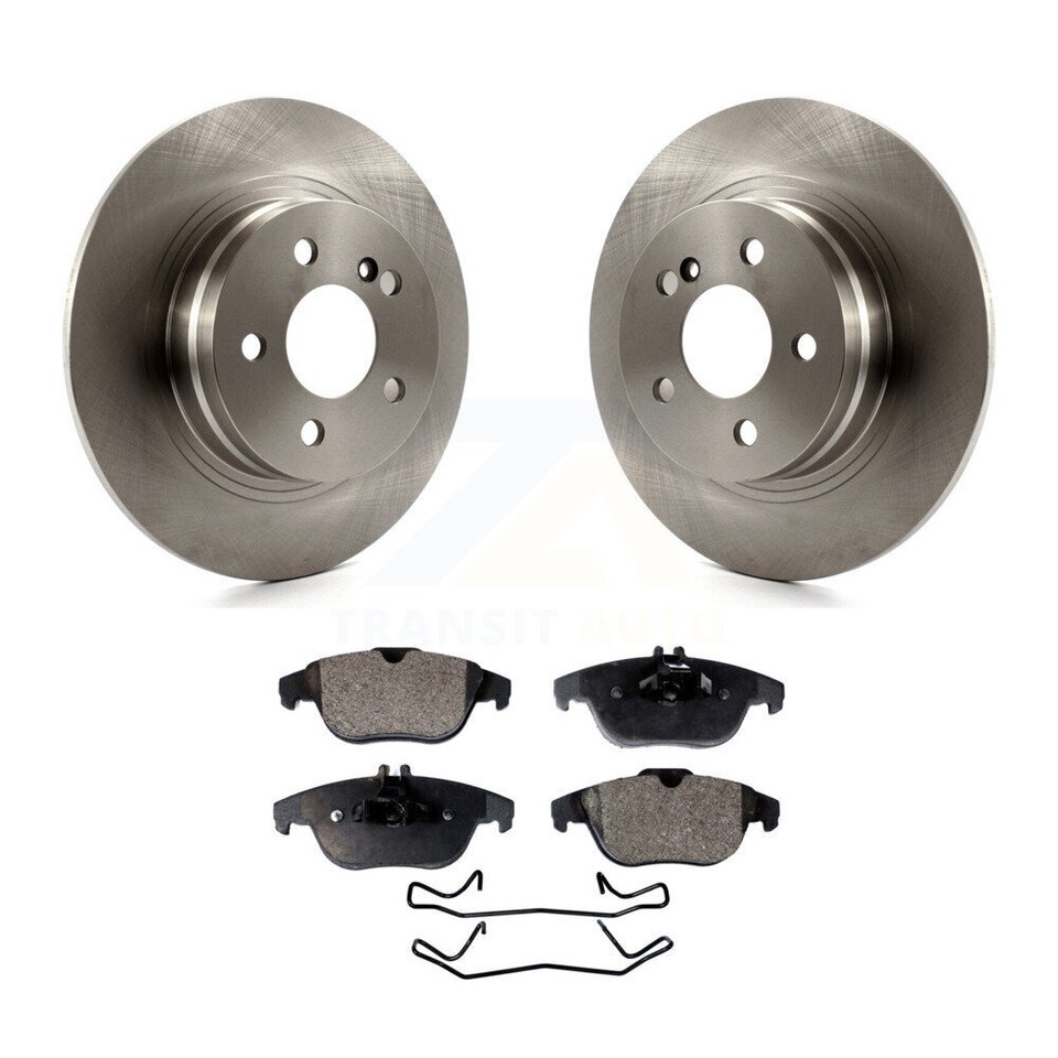 EBC Premium Rear Rotors (290x10mm) | 03 Mercedes-Benz C230 (W203) 2.3 Sport main image 1