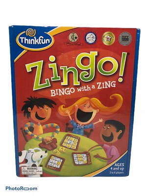 Zingo Bingo with a Zing Game 2009 NIB Sealed ThinkFun Educational
