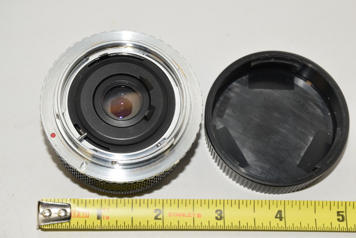 Olympus OM System ZUIKO Auto-W 28mm f/2.8 MF Lens - Scratches on