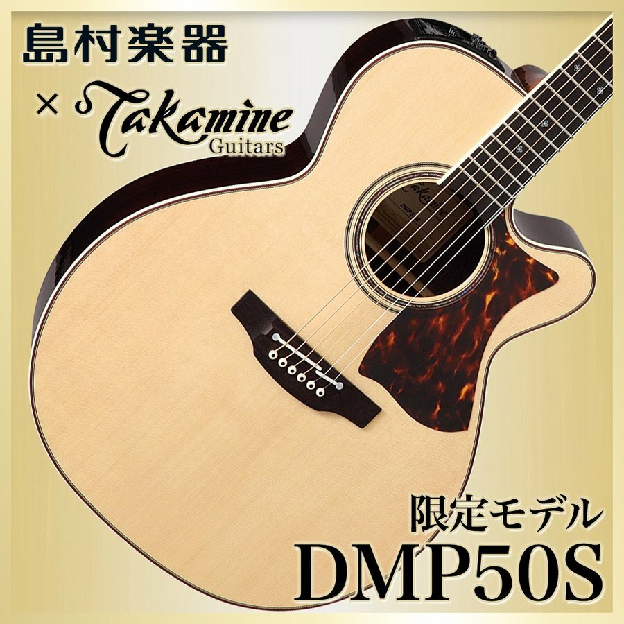 Takamine × Shimamura DMP50S NAT Ereaco Guitar from japan