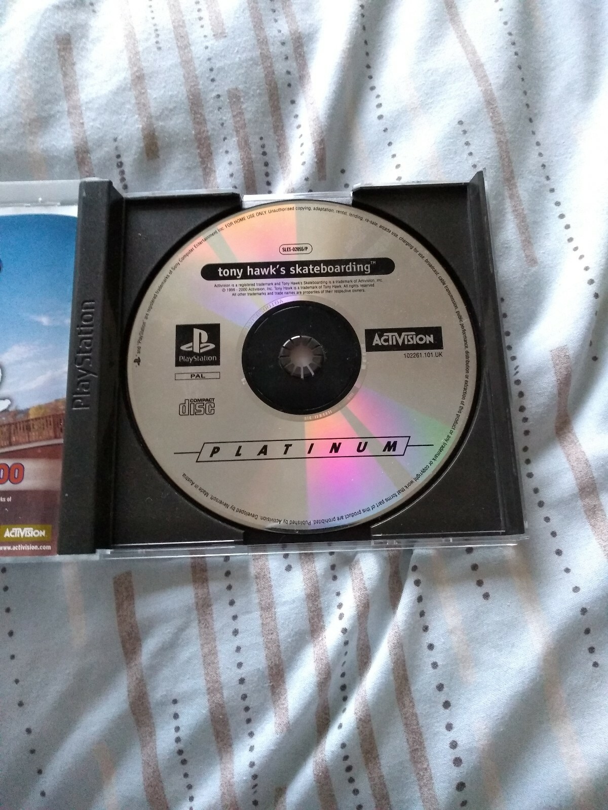 Tony Hawk's Skateboarding - PS1 Sony PlayStation Game