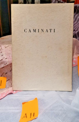 CAMINATI PERSONAL 8 FRANCO RUSSOLI 1969 1. AUSGABE STUDIO BELLINI