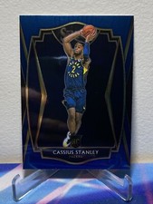 2020-21 Panini SELECT Basketball CASSIUS STANLEY #199 PREMIER BLUE ROOKIE