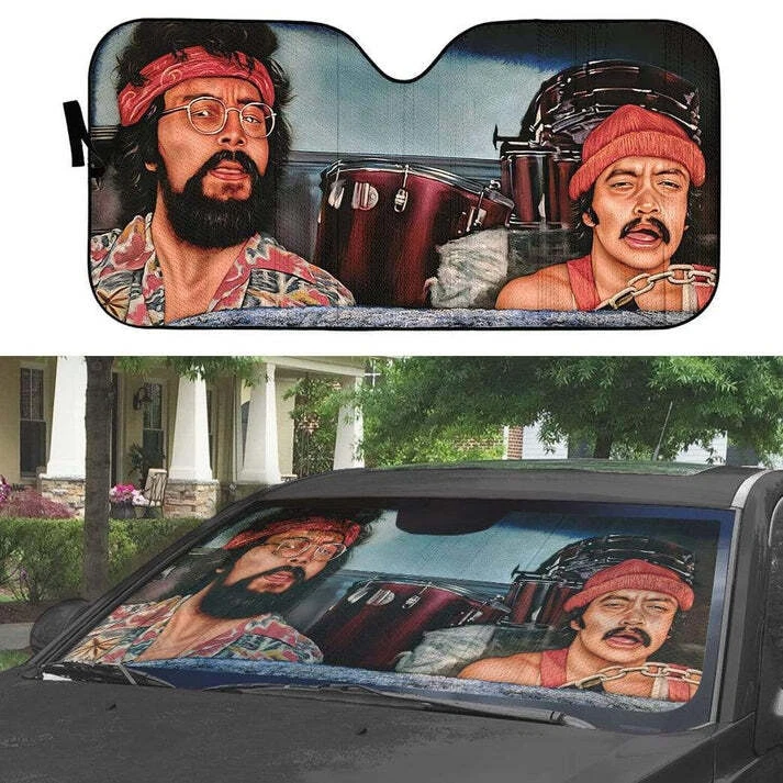 CHEECH AND CHONG Car Auto Sunshade