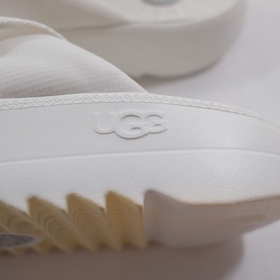 UGG Maxxer White 3M Thinsulate Slides 1137970 Size 11 | eBay display picture 1