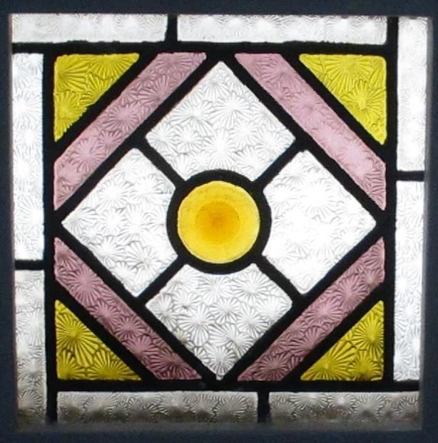 LINDOS VITRAIS MÚLTIPLOS EDWARDIANOS INGLESES COM CHUMBO 12,25" X 12,25 - Imagem 2 de 3