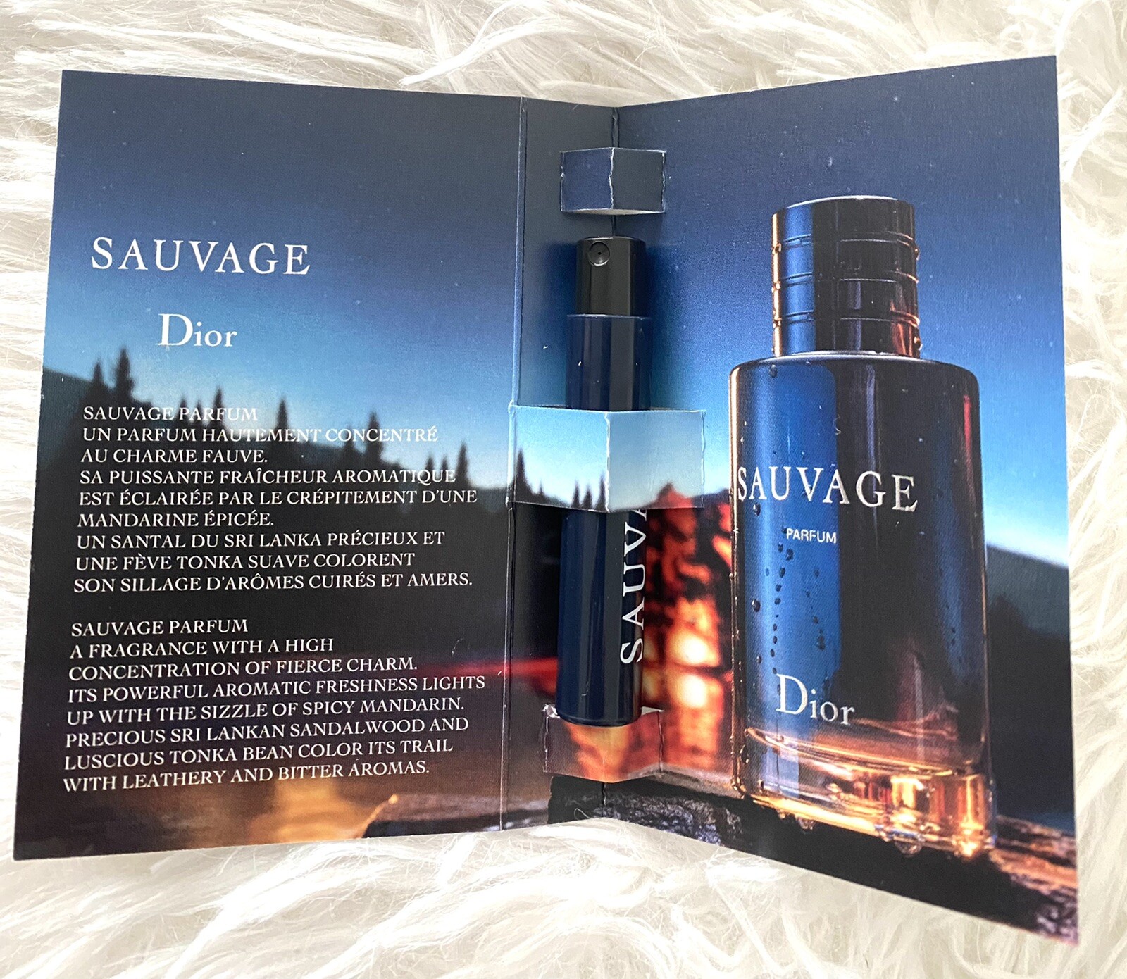 Dior Sauvage PARFUM Men's Perfume Sample 1ml VIAL eBay