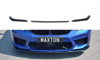 Cup Spoilerlippe Schwarz FüR BMW M5 5Er F90 Performance Frontspoiler Schwert V2