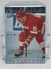 1994-95 Fleer Ultra Sergei Fedorov Performance Highlights Sergei Fedorov #3 HOF