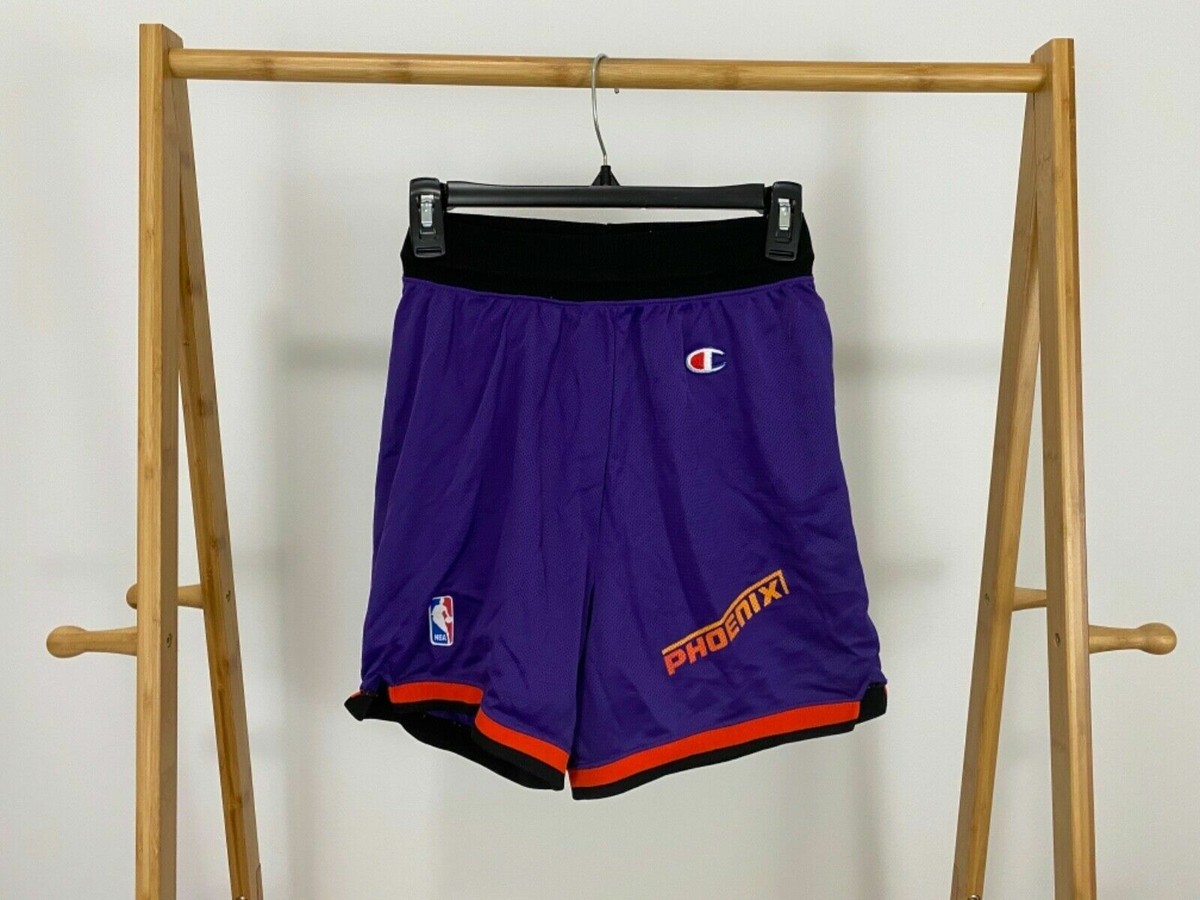 VTG Champion 90s PHOENIX SUNS NBA Purple Basketball Shorts RARE