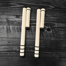 YUMI 2-Piece Putter Grip - WHITE/BLACK VERY CLEAN, LIMITED BRANDING