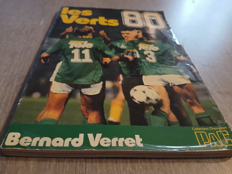 livre FOOTBALL LES VERTS 80 AS SAINT-ETIENNE ASSE  PLATINI REP  1980 Verret - Photo 3/4