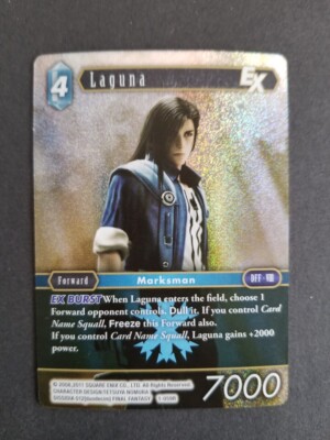 Final Fantasy LAGUNA card (foil card) | eBay
