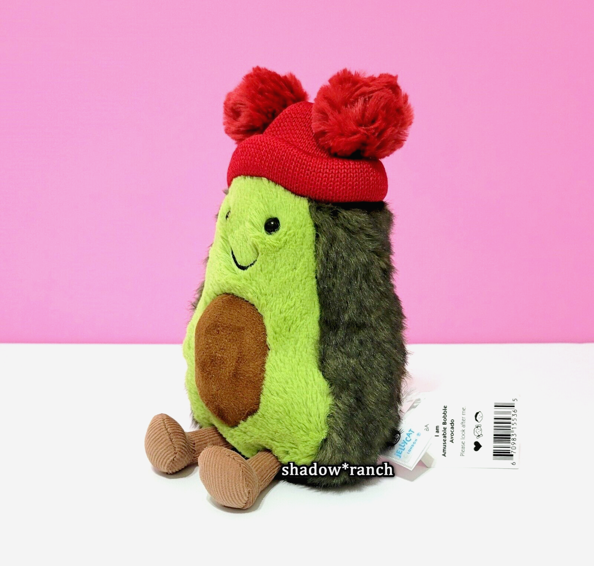 Amuseables Bobble Avocado アボカド Jellycat AMUSEABLES BOBBLE