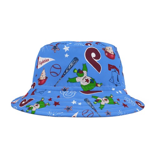 Philly Philadelphia Phillies Sports Themed Bucket Hat - Picture 3 of 5