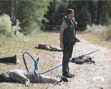 Norman Reedus Walking Dead Autographed Signed 8x10 Photo JSA COA #4