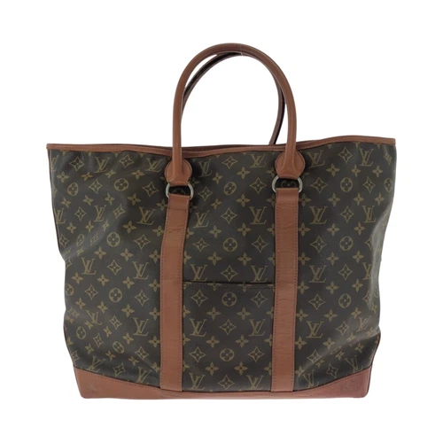 LOUIS VUITTON Monogram Sack Weekend GM M42420 Tote Bag handbag PVC LV