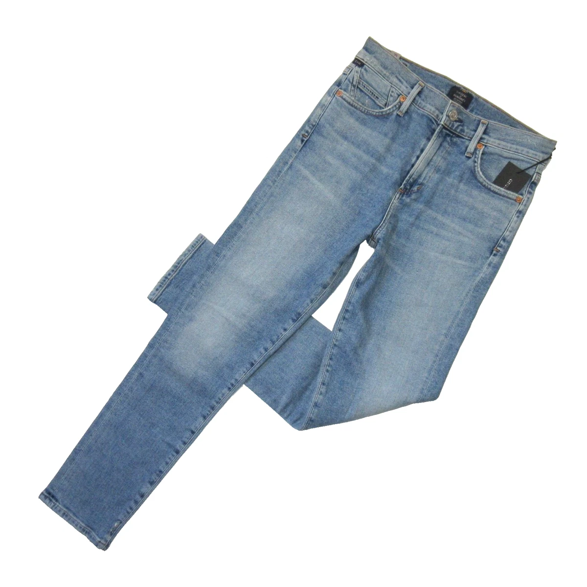 NWT Citizens of Humanity Rocket Crop in Serenity High Rise Skinny Sculpt Jean 25