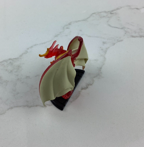 Bakugan Helix Dragonoid Red Pyrus Figure Translucent 2" - Picture 6 of 8