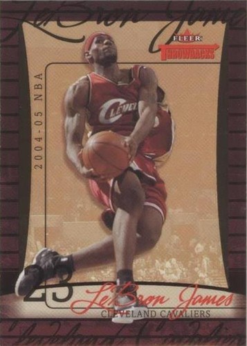 2004-05 Fleer Skybox Limited Edition LEBRON JAMES #19 Basketball
