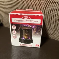 Star Projector Galaxy Night Light LED - 360 Degrees, 3 Modes, 4 LEDs