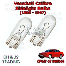 For Vauxhall Calibra Front Sidelights / Parking Lights Side Light Bulbs (89-97)