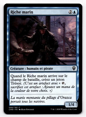 MTG Sailor of Means 088/361 CMR Commander Legends Riche marin French