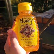 12 Oz 340 g Squeeze Bottle - Pure Raw Honey