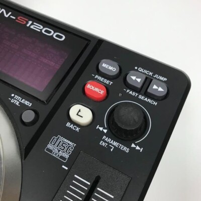 Denon DJ DN-S1200 single Portable CD/MP3 USB Player MIDI