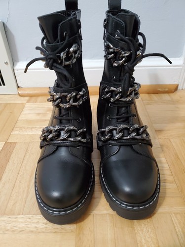 Kurt Geiger London Storm Black Leather 