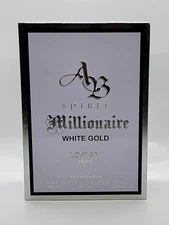 New Lomani Spirit Millionaire White Gold Men EDP Spray 3.3 oz