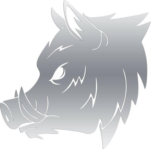 Wild Hog Piglet Porky Boar Truck JDM Auto Car Bumper Window Vinyl Decal Sticker - Picture 12 of 13
