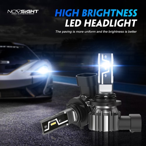4x 9005 9006 Combo LED Headlight Bulbs Kit High Low Beam Xenon Most Bright White - Picture 11 of 15