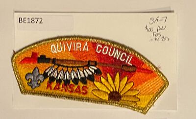 Boy Scout Quivira Council FOS CSP SA-7