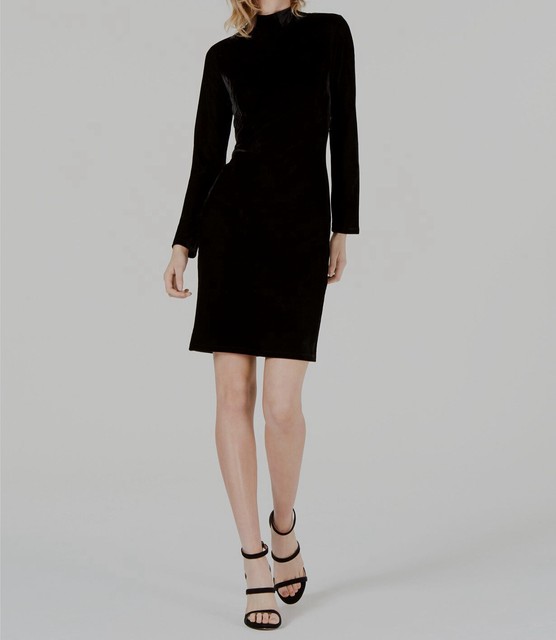 open back sweater dress