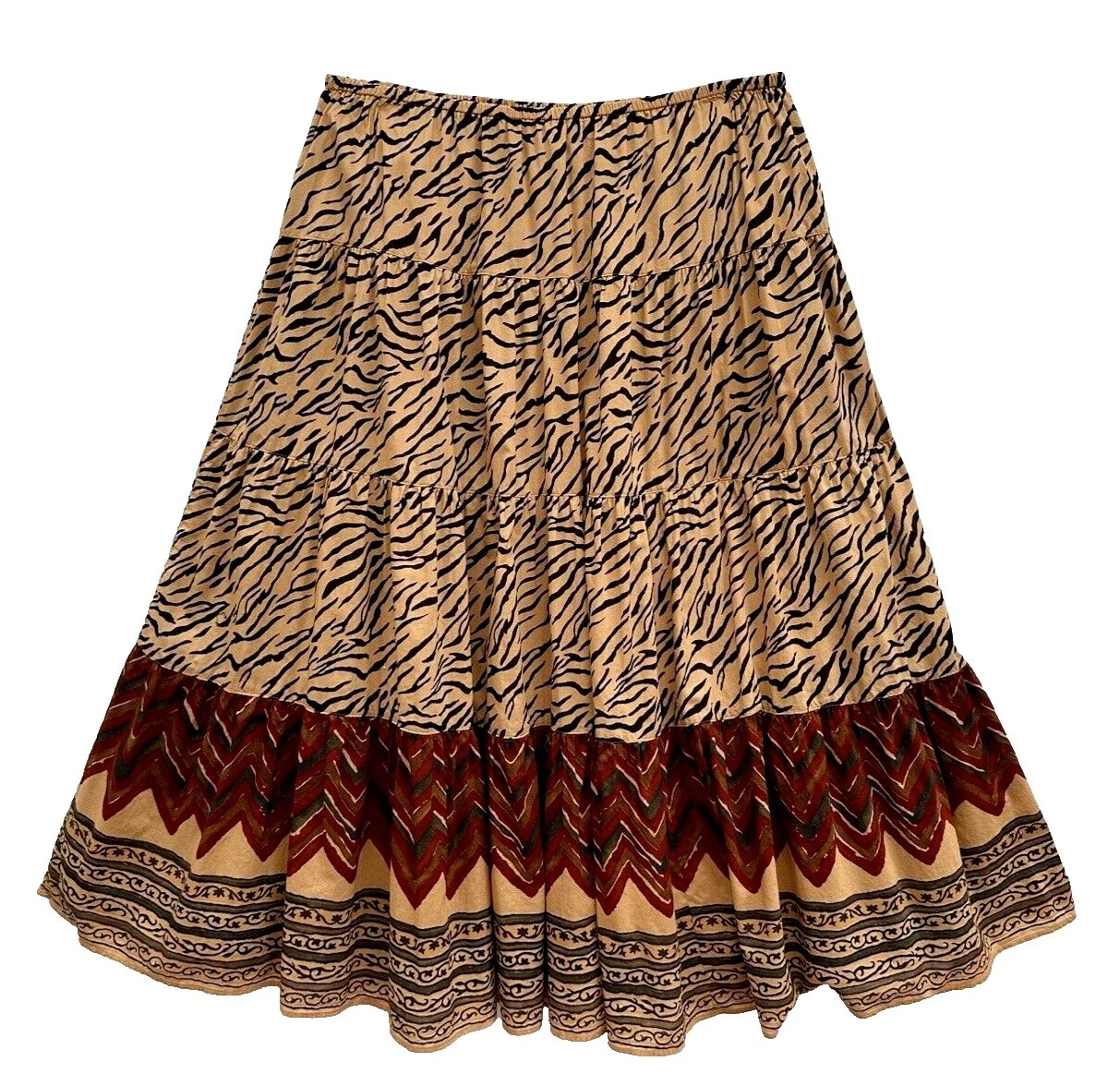 Algodão Lauren Ralph Lauren Saias femininas Estampa Animal