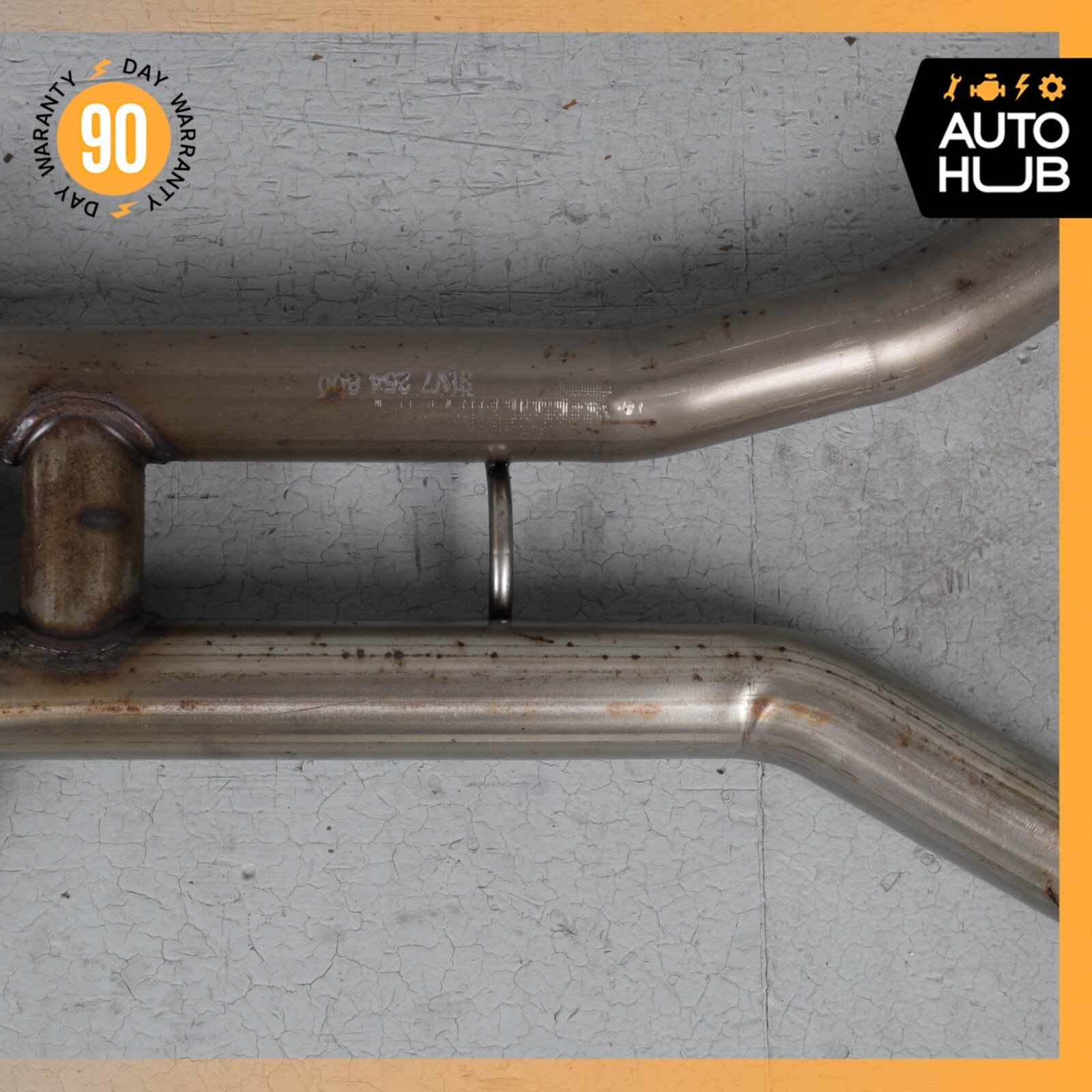 Bentley Continental GT 6.0L Middle Exhaust Downpipe Left & Right Side OEM