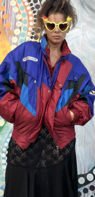 PHENIX Sports Skiing Jacket vintage size 18 cool colors PHENIX Sports Skiing Jacket vintage size 18 cool colors
