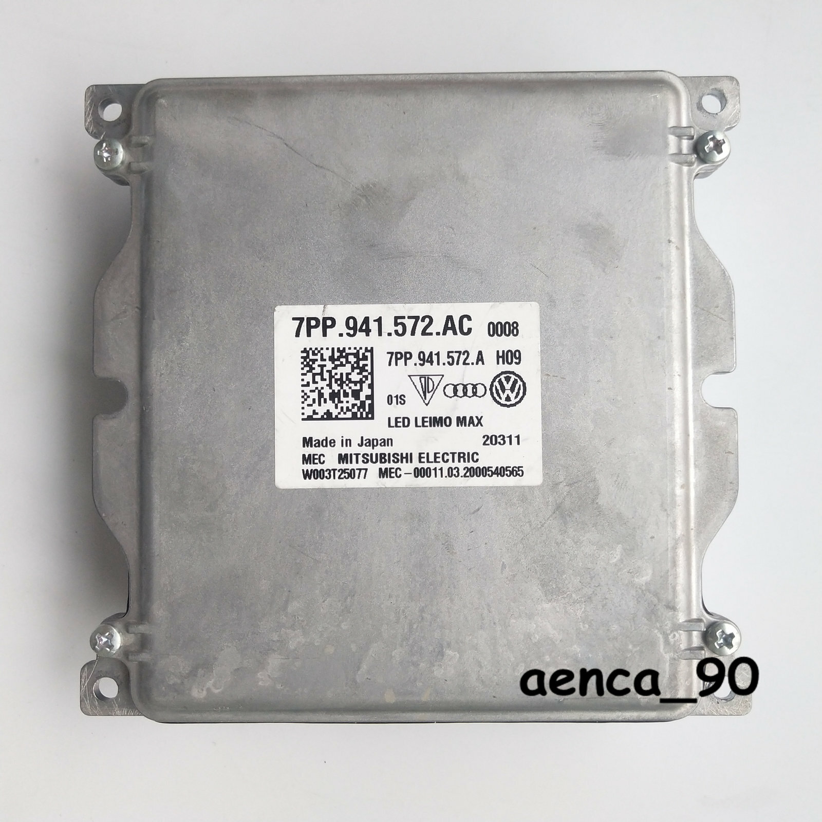 7PP941572AC for Audi A3 S3 A5 Q5 Q2 R8 VW Porsche LED Headlight Control Module