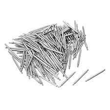19mm Watch Band Pin 1.5mm Dia Steel Single Flanged End Spring Bar Pins 200pcs