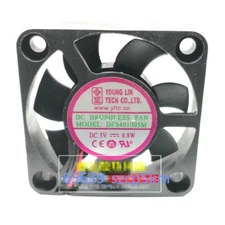 YONG LIN DFS401005M 5V 0.8W 4010 4CM Silent Cooling Fan