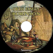 The Swiss Family Robinson - MP3 CD Audiobook in paper sleeve