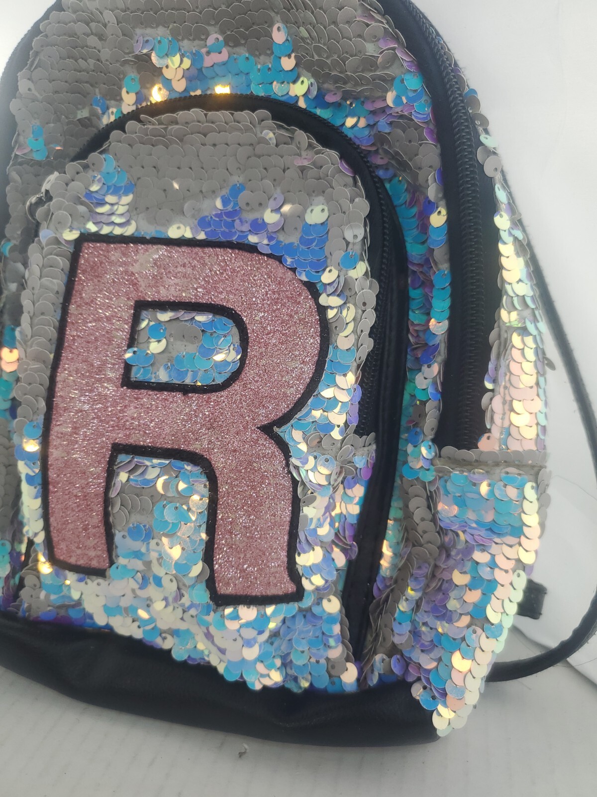 JUSTICE Sequence "R" Initialed Mini Backpack/purse - image 4