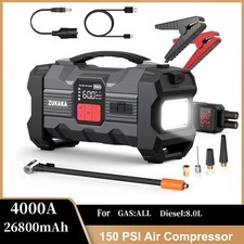 Car Jump Starter with Air Compressor PowerBank Emergency Battery Booster Starter