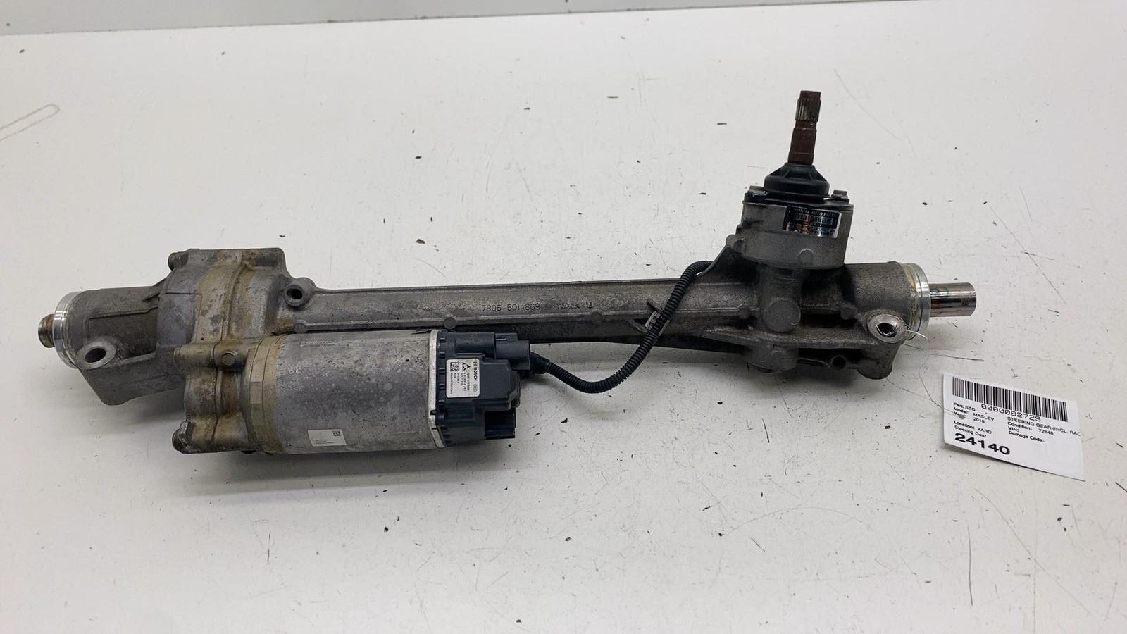 Maserati Levante 2017-2020 Steering rack P/N 06701056770