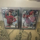 2019 Topps Holiday - Shohei Ohtani #HW16 2 Card Lot - Hitting & Pitching Version