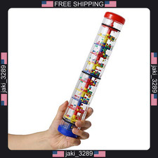 Rainmaker 12 inch Rain stick for babies Rattle Tube Rain Stick Shaker Music